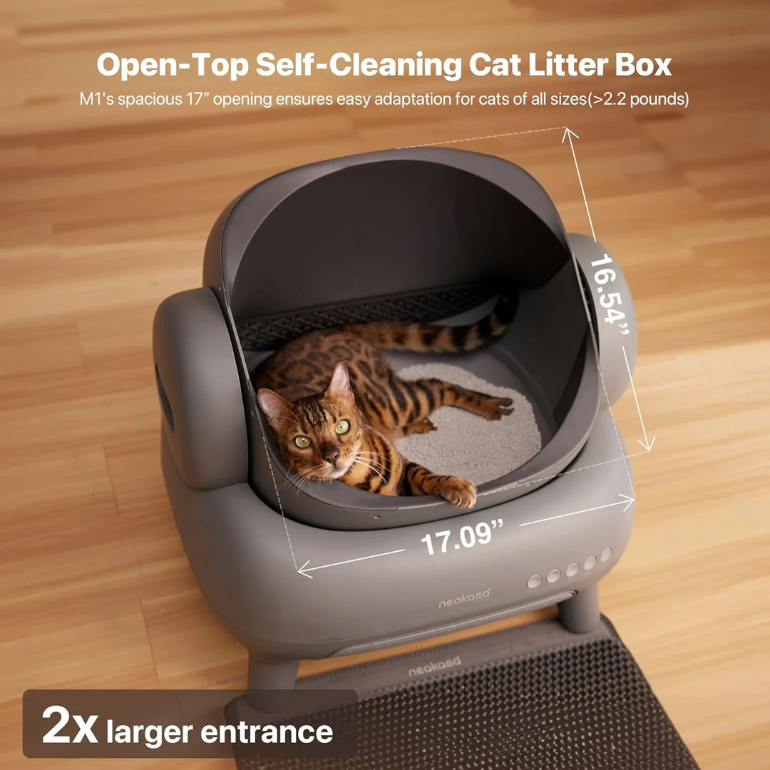 NeakasaM1SmartSelf-CleaningCatLitterBox1