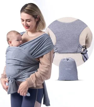 Momcozy Baby Infant Carrier Adjustable Sling Wrap
