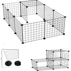12 PCS Metal Iron Mesh Wire Small Pets Cage