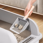 Stainless Steel Extra Large Cat Litter Box with Scoop