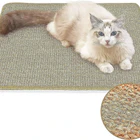 Natural Sisal Fabric Cat Scratcher Rug Mat