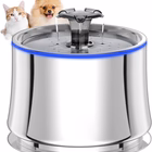 Stainless Steel Automatic Cat Dog Water Fountain 2.5L