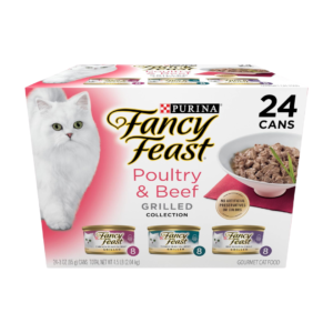 Purina Fancy Feast Grilled Poultry and Beef Cat Food