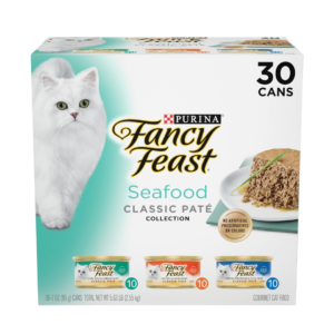 Fancy Feast Seafood Pate Wet Cat Food 90g